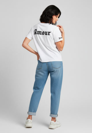 T-shirt Oversize "Amour Toujours"