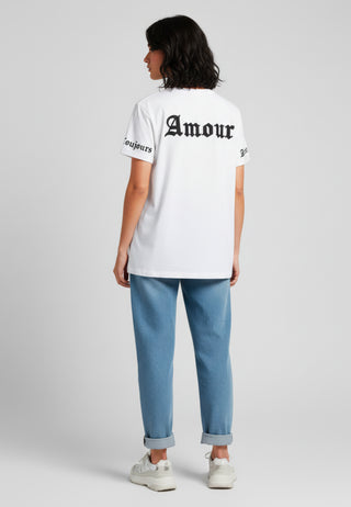 T-shirt Oversize "Amour Toujours"