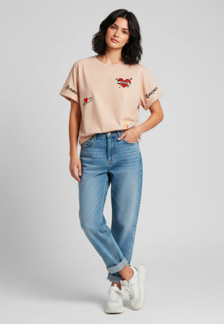 T-shirt Oversize "Amour Toujours"