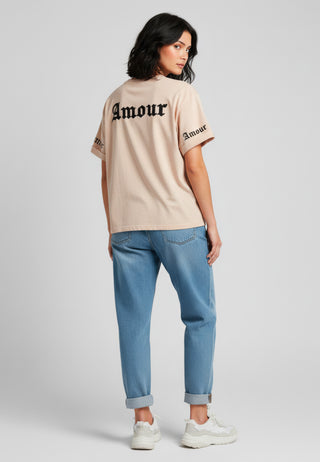 T-shirt Oversize "Amour Toujours"