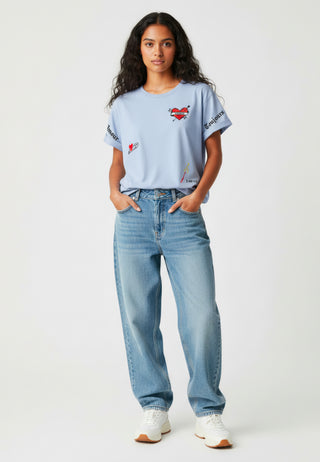 T-shirt Oversize "Amour Toujours"