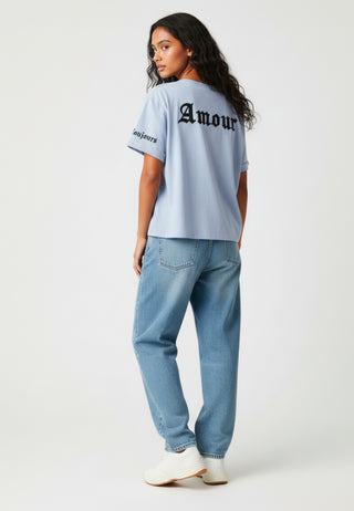 T-shirt Oversize "Amour Toujours"