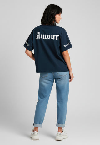 T-shirt Oversize "Amour Toujours"