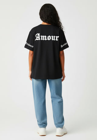 T-shirt Oversize "Amour Toujours"