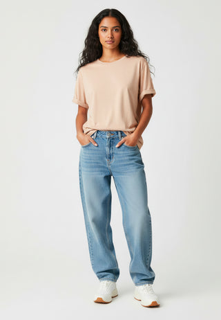 T-shirt Oversize "The World is Yours"