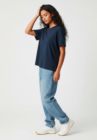 T-shirt Oversize "The World is Yours"