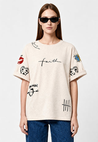 T-shirt Oversize "Tattoo Brutal"