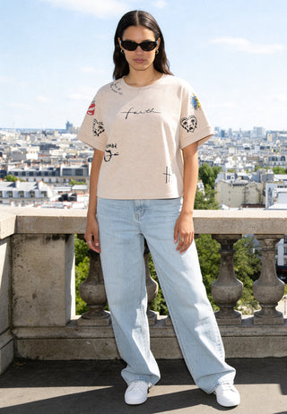 T-shirt Oversize "Tattoo Brutal"