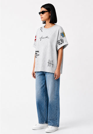 T-shirt Oversize "Tattoo Brutal"