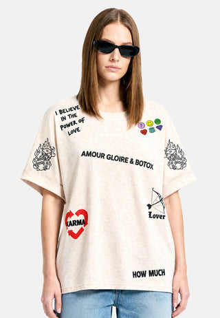 T-shirt Oversize "Tattoo Crush"