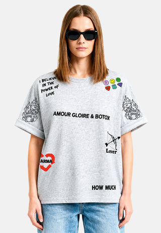 T-shirt Oversize "Tattoo Crush"