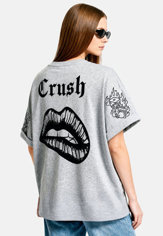 T-shirt Oversize "Tattoo Crush"