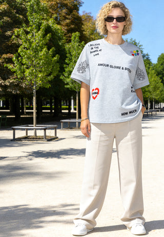 T-shirt Oversize "Tattoo Crush"