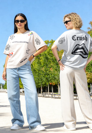 T-shirt Oversize "Tattoo Crush"