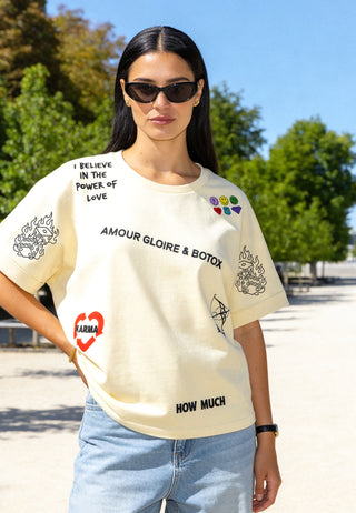 T-shirt Oversize "Tattoo Crush"