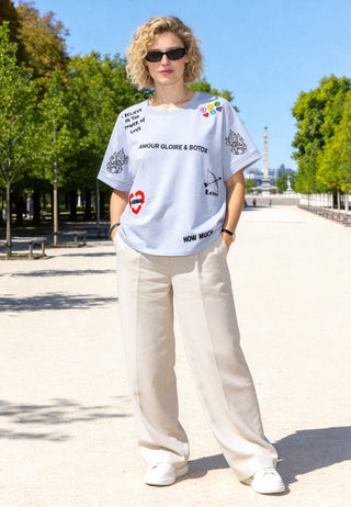 T-shirt Oversize "Tattoo Crush"