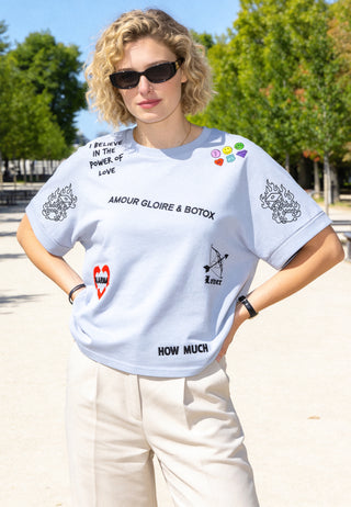 T-shirt Oversize "Tattoo Crush"