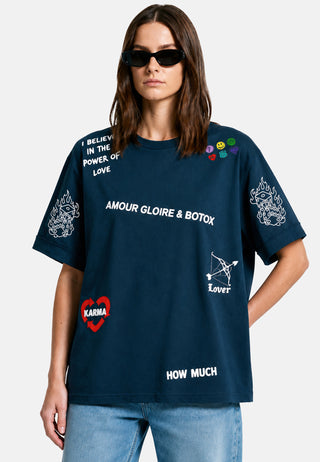 T-shirt Oversize "Tattoo Crush"