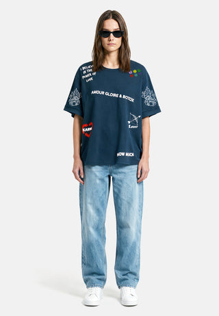 T-shirt Oversize "Tattoo Crush"