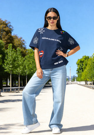 T-shirt Oversize "Tattoo Crush"