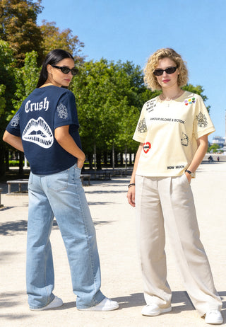 T-shirt Oversize "Tattoo Crush"