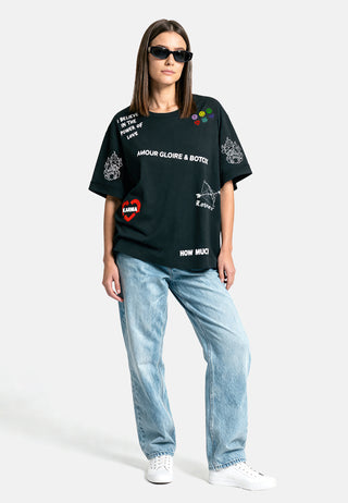 T-shirt Oversize "Tattoo Crush"