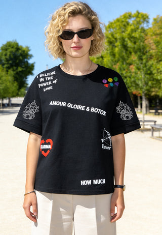 T-shirt Oversize "Tattoo Crush"