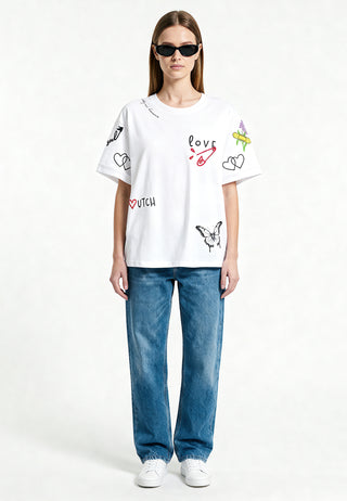 T-shirt Oversize "Tattoo Sweet"