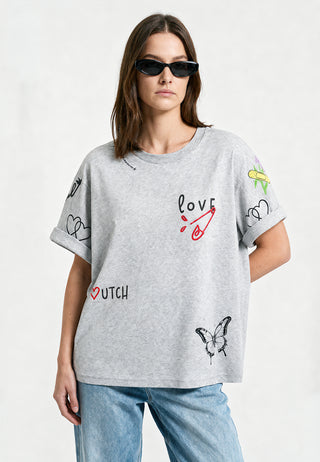T-shirt Oversize "Tattoo Sweet"