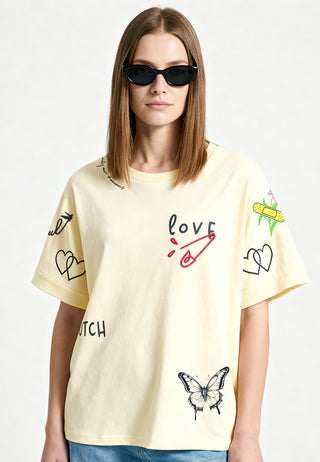T-shirt Oversize "Tattoo Sweet"