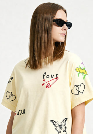 T-shirt Oversize "Tattoo Sweet"