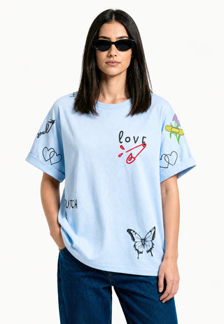 T-shirt Oversize "Tattoo Sweet"