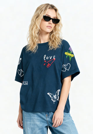 T-shirt Oversize "Tattoo Sweet"