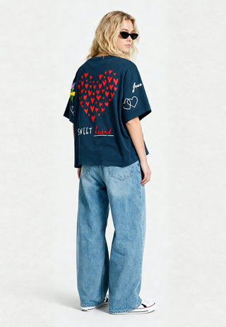 T-shirt Oversize "Tattoo Sweet"