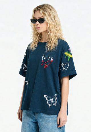 T-shirt Oversize "Tattoo Sweet"