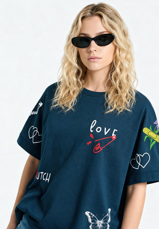 T-shirt Oversize "Tattoo Sweet"