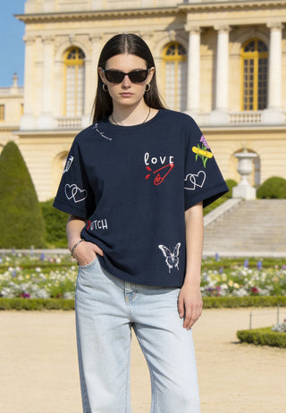 T-shirt Oversize "Tattoo Sweet"