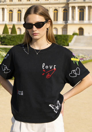 T-shirt Oversize "Tattoo Sweet"