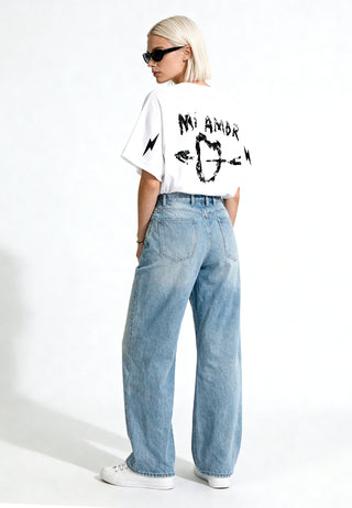 T-shirt Oversize "Tattoo Mi Amor"