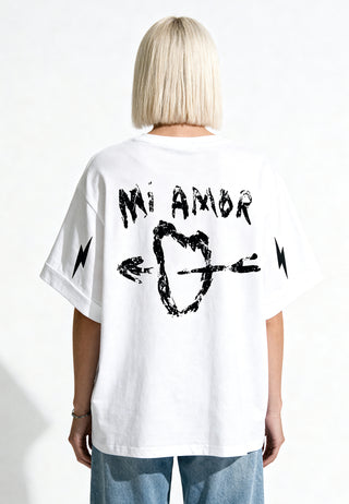 T-shirt Oversize "Tattoo Mi Amor"