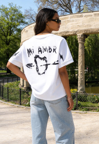 T-shirt Oversize "Tattoo Mi Amor"