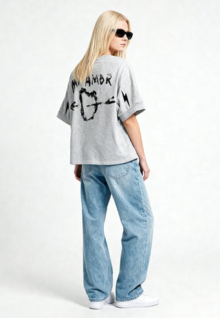 T-shirt Oversize "Tattoo Mi Amor"