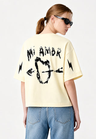 T-shirt Oversize "Tattoo Mi Amor"