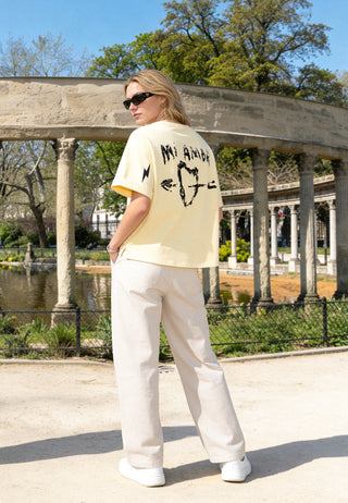 T-shirt Oversize "Tattoo Mi Amor"