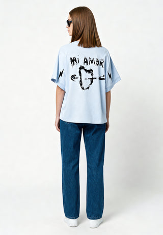 T-shirt Oversize "Tattoo Mi Amor"