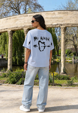 T-shirt Oversize "Tattoo Mi Amor"