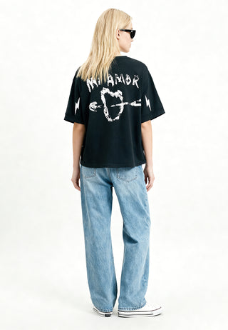 T-shirt Oversize "Tattoo Mi Amor"
