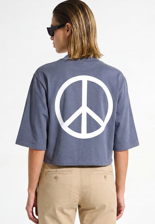 T-shirt Cropped "Take Care"