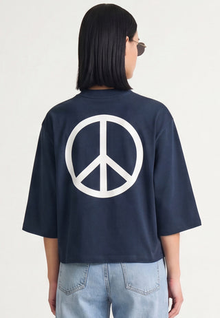 T-shirt Cropped "Take Care"