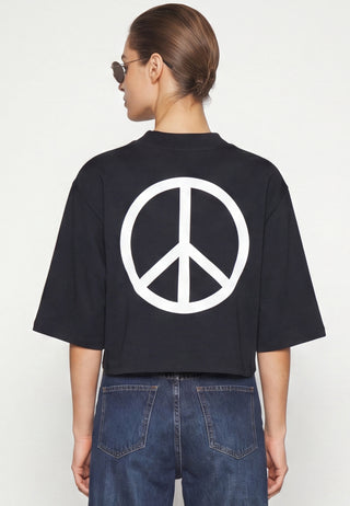 T-shirt Cropped "Take Care"